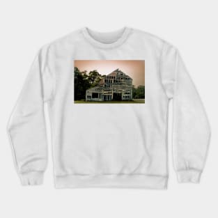 Old derelict barn, somewhere in the backwoods of  NSW Crewneck Sweatshirt